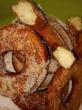 Donas y bolas de fraile esponjosas