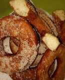 Donas y bolas de fraile esponjosas