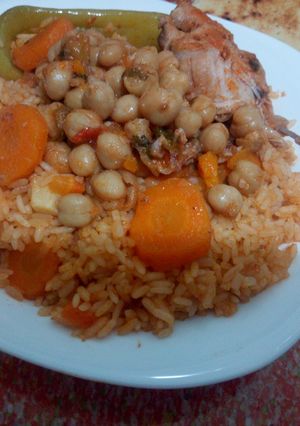 صورة لوصفة ارز مجمر