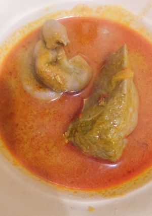 A picture of Ogbono soup.