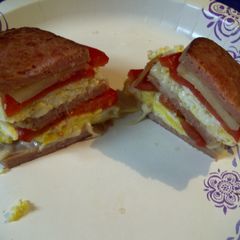 A picture of Triple spam, Triple cheese.