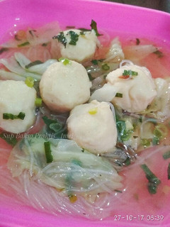 Foto resep Sup bakso praktis