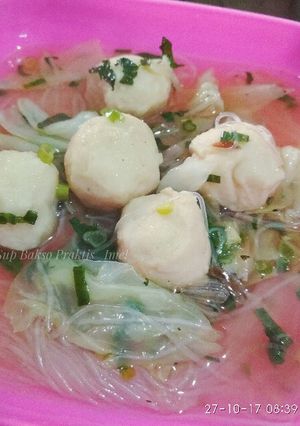 Foto resep Sup bakso praktis