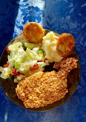 "KFC"-s csirkecomb recept fotója