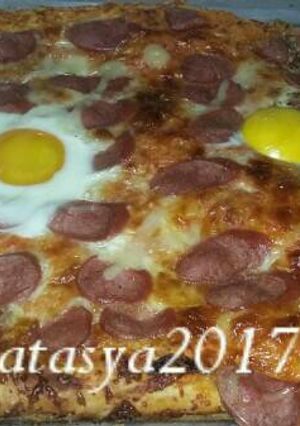 Foto resep Pizza sosis gampang