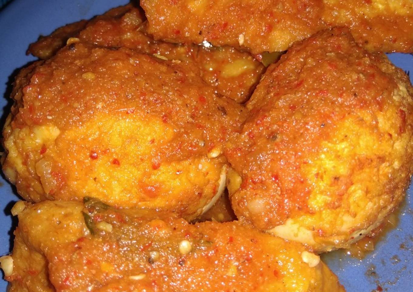 Telur Tahu Balado