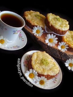 عکسی از دستور رولت نارگیلی با فر دستساز 🌸