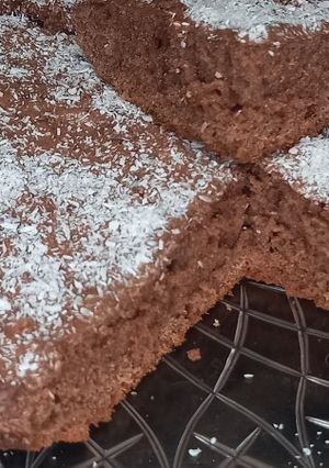 صورة لوصفة كيك الشوكولاته بالمقلاه