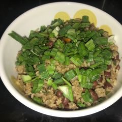 A picture of Kidney beans with Brown rice.
