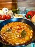 White bean stew!