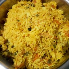 Vegetables friend rice A picture of Vegetables friend rice.