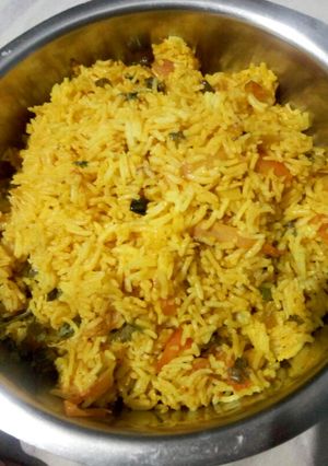 A picture of Vegetables friend rice.
