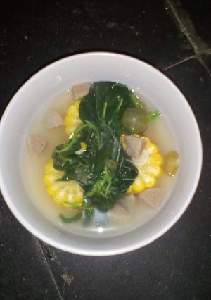 Foto resep Sayur bening bayam simple