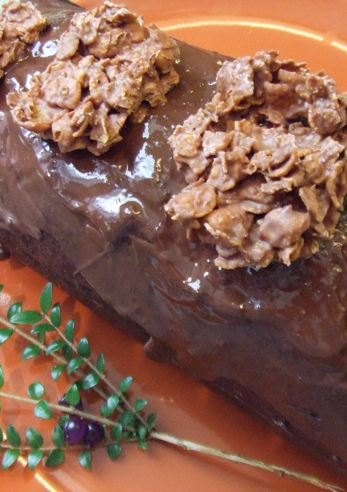Una foto de Budín súper chocolates