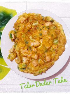 Foto resep Telur Dadar Tahu