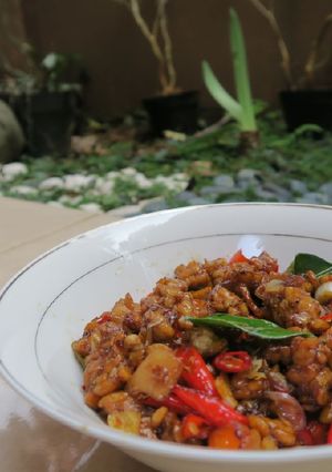 Foto resep Orek Tempe Pedas Manis