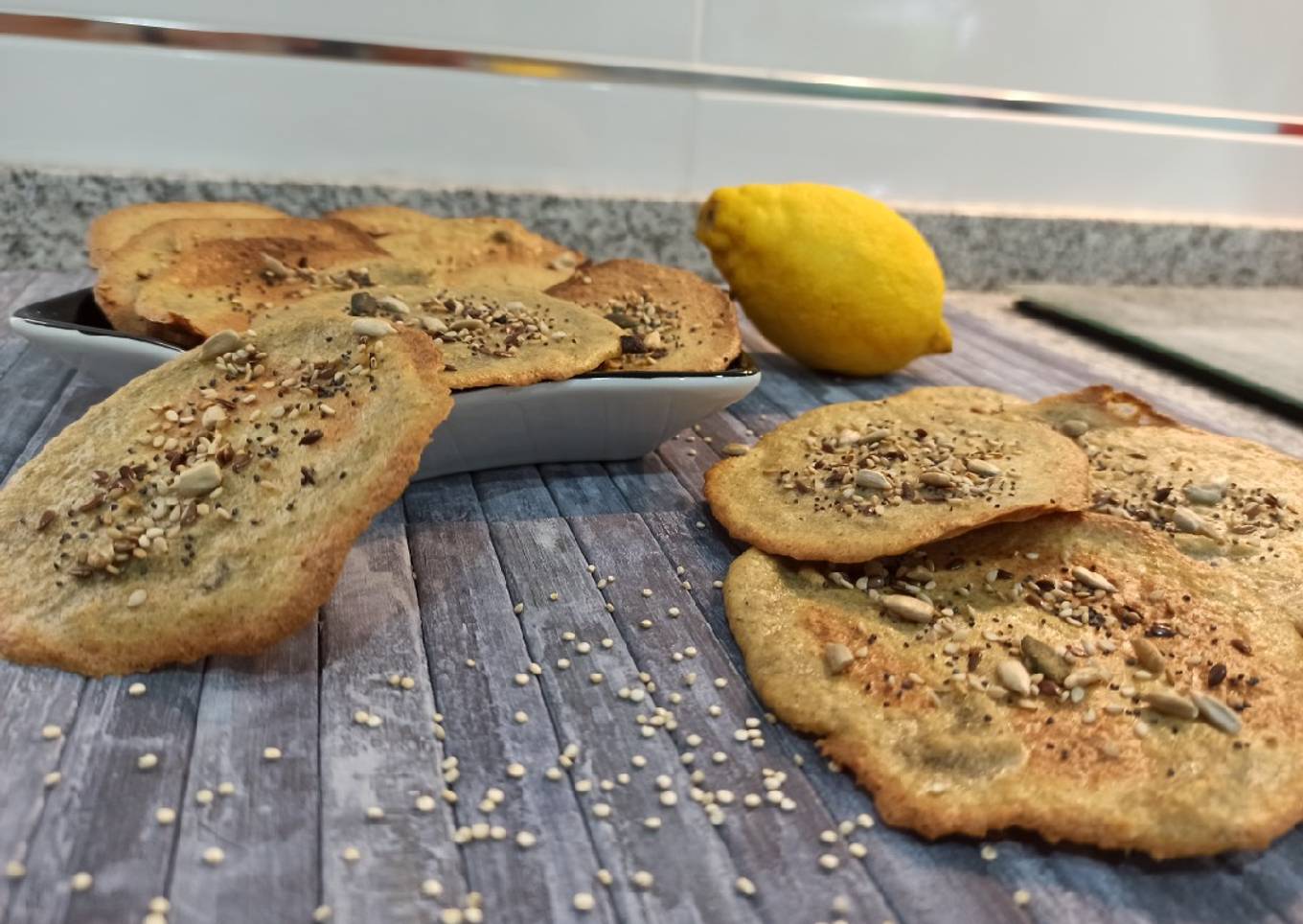 Crackers de Quinoa y semillas