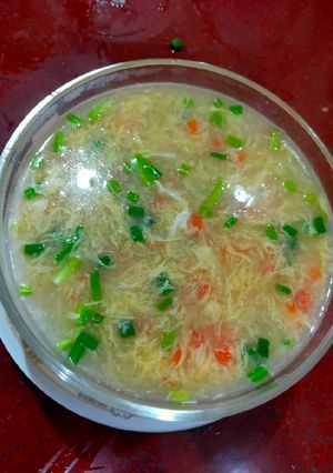 Foto resep Sup Telur (Egg Drop Soup)