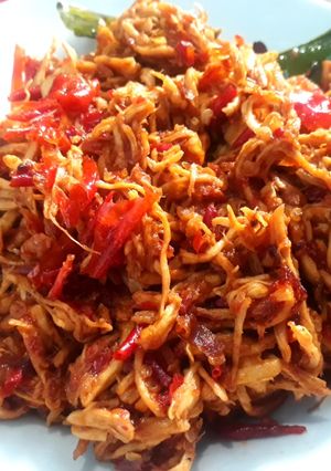 Foto resep Cireng isi ayam suwir pedas ter enak