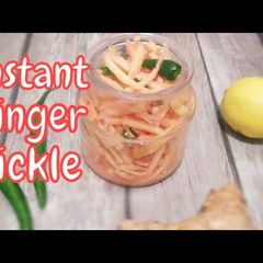 Instant Ginger Pickle A picture of Instant Ginger Pickle.
