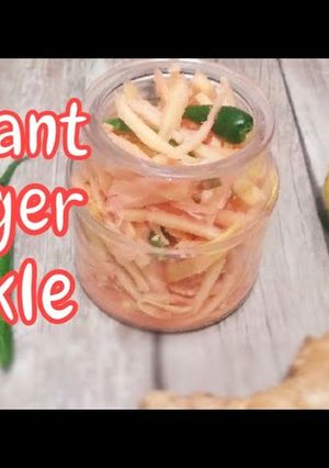 A picture of Instant Ginger Pickle.