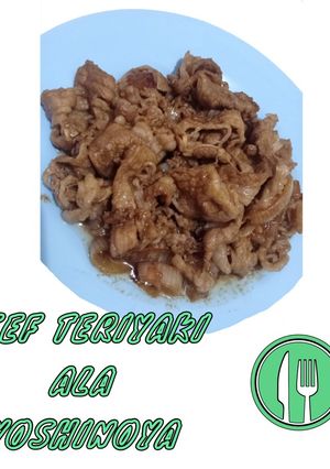 Foto resep Beef teriyaki ala yoshinoya