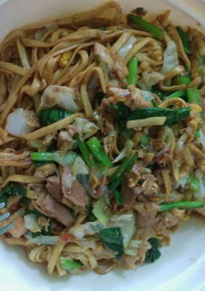 Foto resep Mie telor goreng komplit