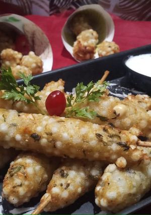 साबूदाना कबाब (Sabudana kabab recipe in Hindi) रेसिपी मुख्य फोटो