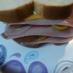 A picture of Yet another triple Sandwich.