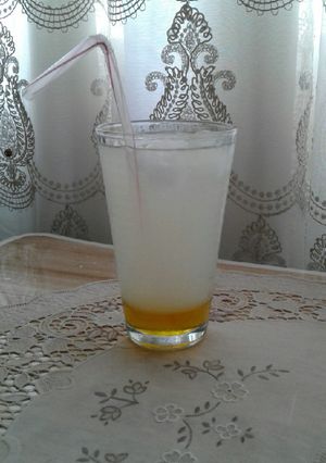 عکسی از دستور شربت دو رنگ