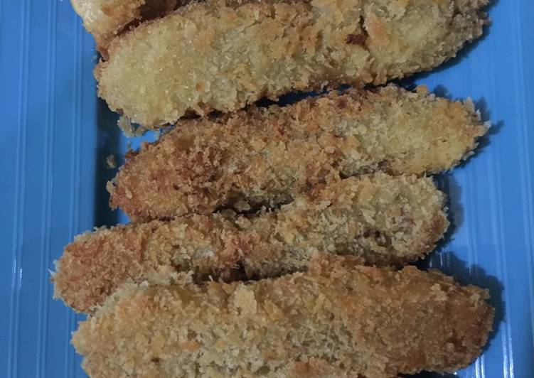 Pisang goreng crispy ala resto