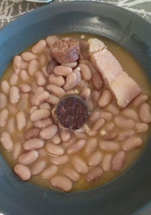 Una foto de Alubias canela en olla rápida