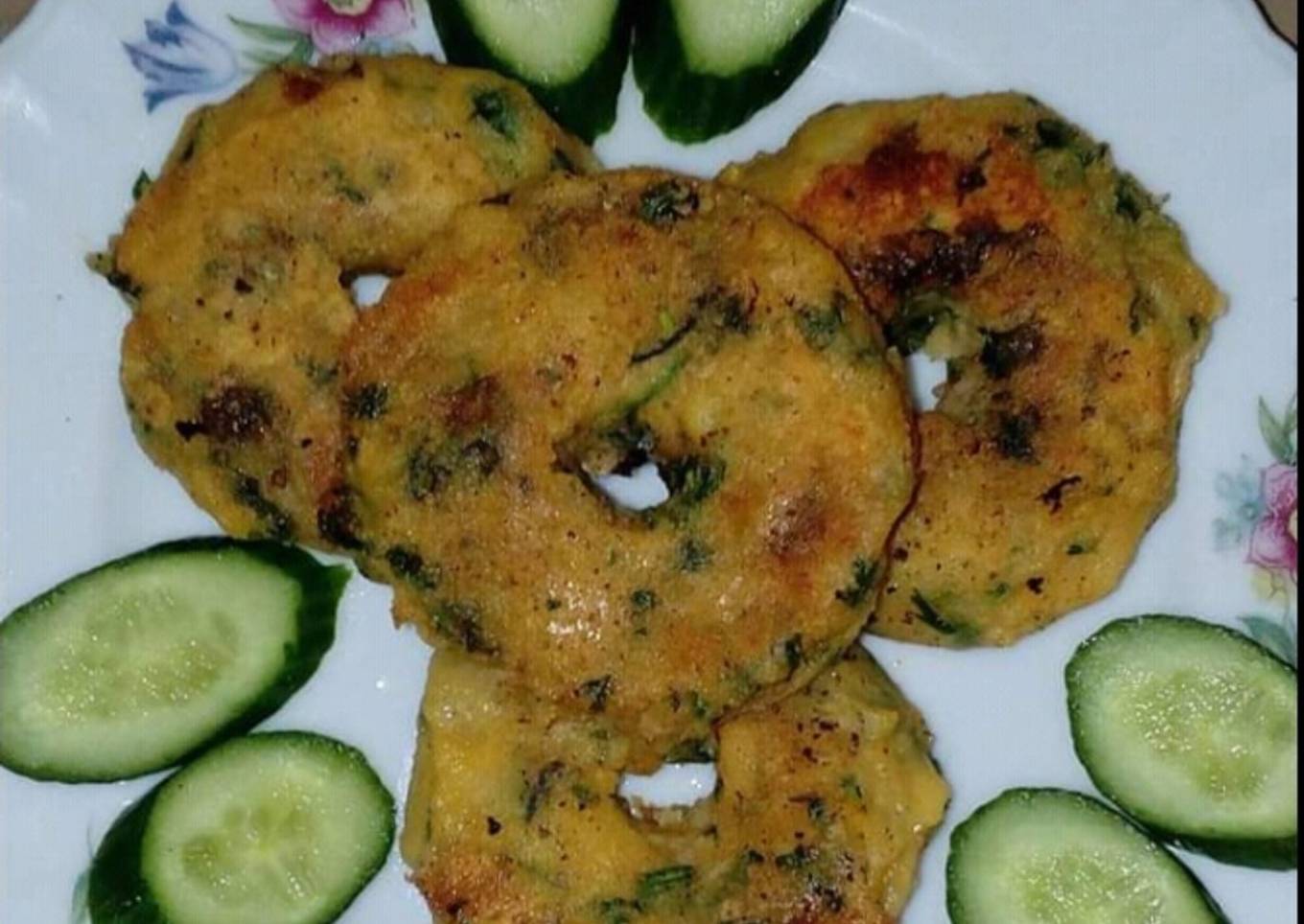 Vegetables donuts