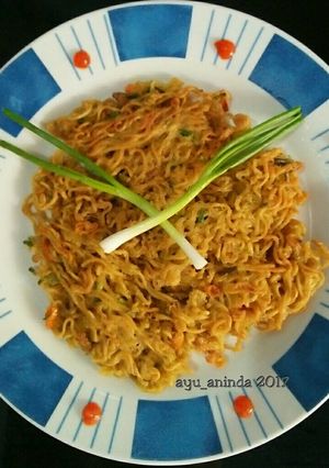Foto resep Omelet Mie Kriuk