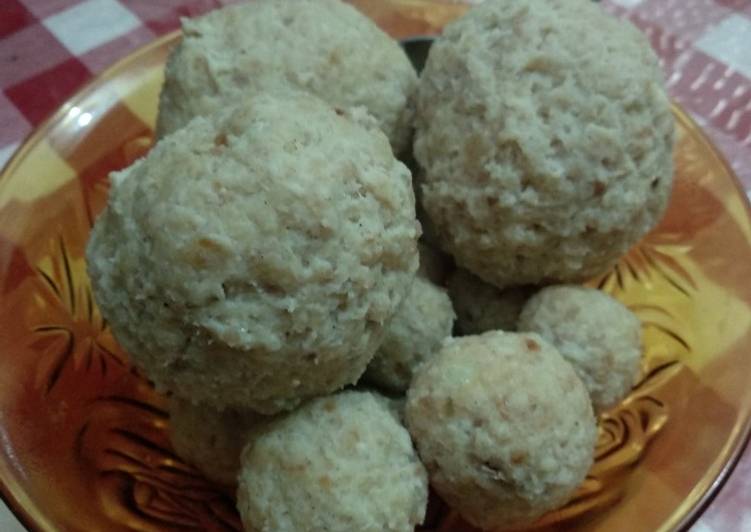 Resep Bakso ayam homemade Anti Gagal