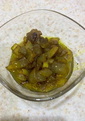صورة لوصفة كشنة بصل للكبسات أو الجريش