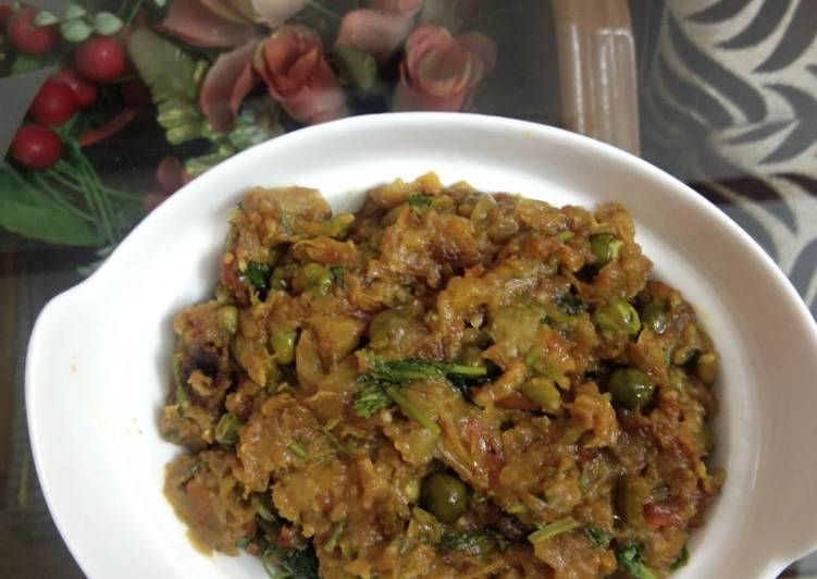 Eggplant (baingan) bharta