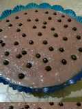 Puding coklat busa