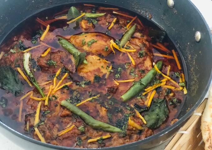 Recipe of Perfect Shahi Chicken Kadai Masala