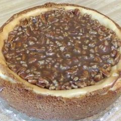 A picture of Vanilla Cheesecake without Sour Cream.