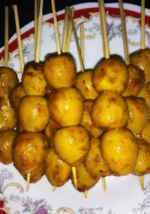 Foto resep Sate telur puyuh