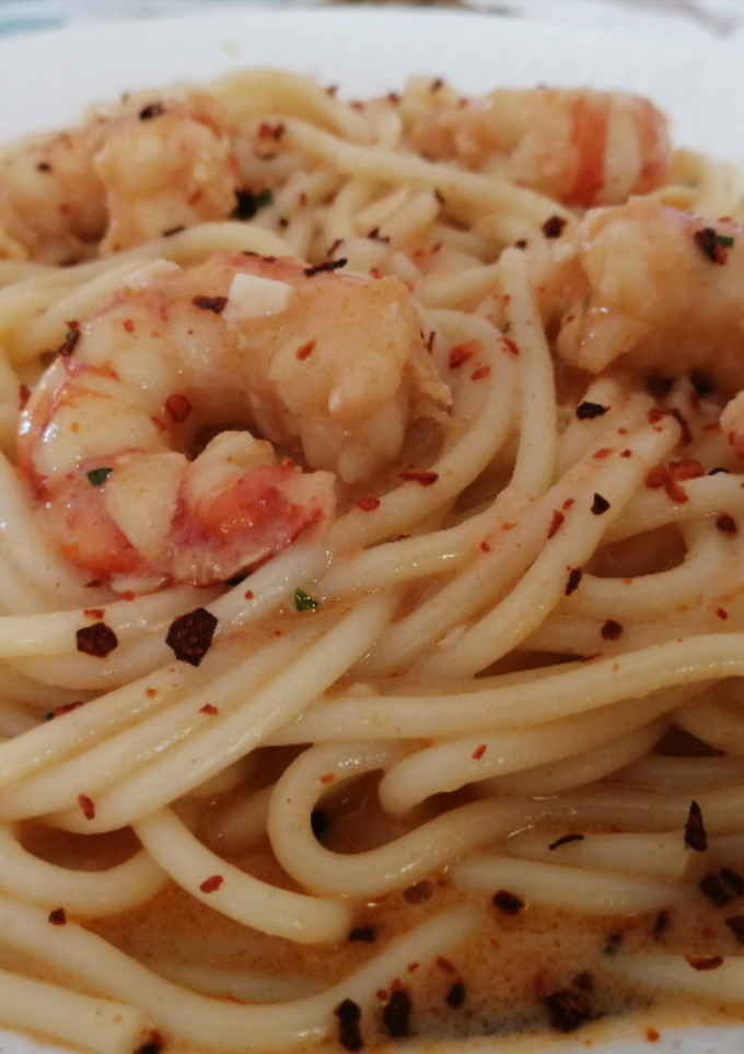 Una foto de Spaghetti a la africana