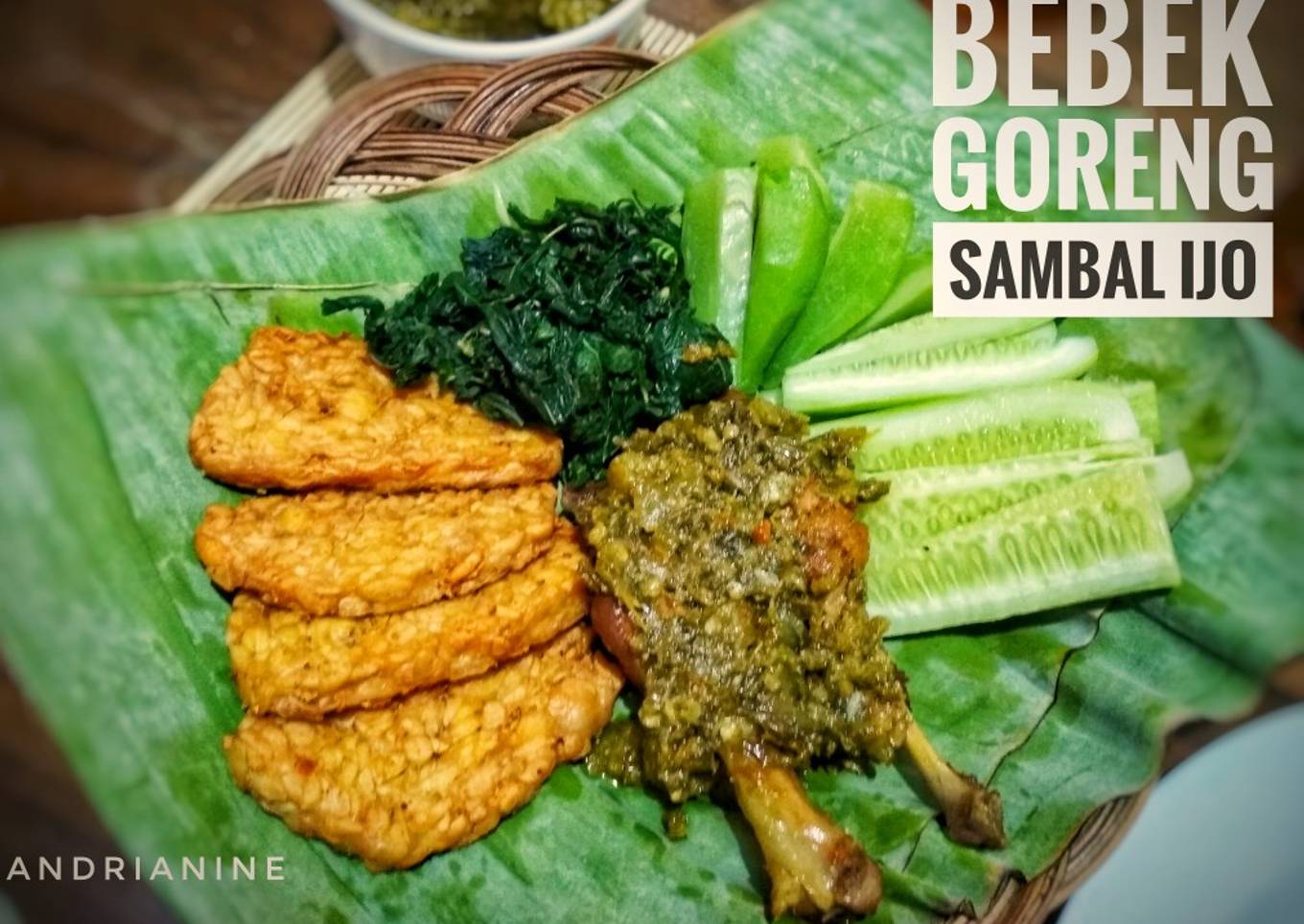 Bebek Goreng Sambal Ijo
