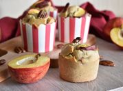 Una foto di muffin fiocchi avena