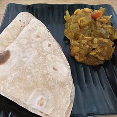 A picture of Turai & Split Moong dal Sabji.
