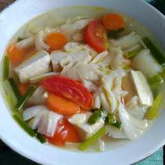 รูปของ Sup jamur Tahu