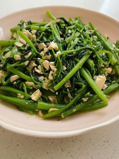 金沙空心菜［蔬食］ 的食譜成品照片
