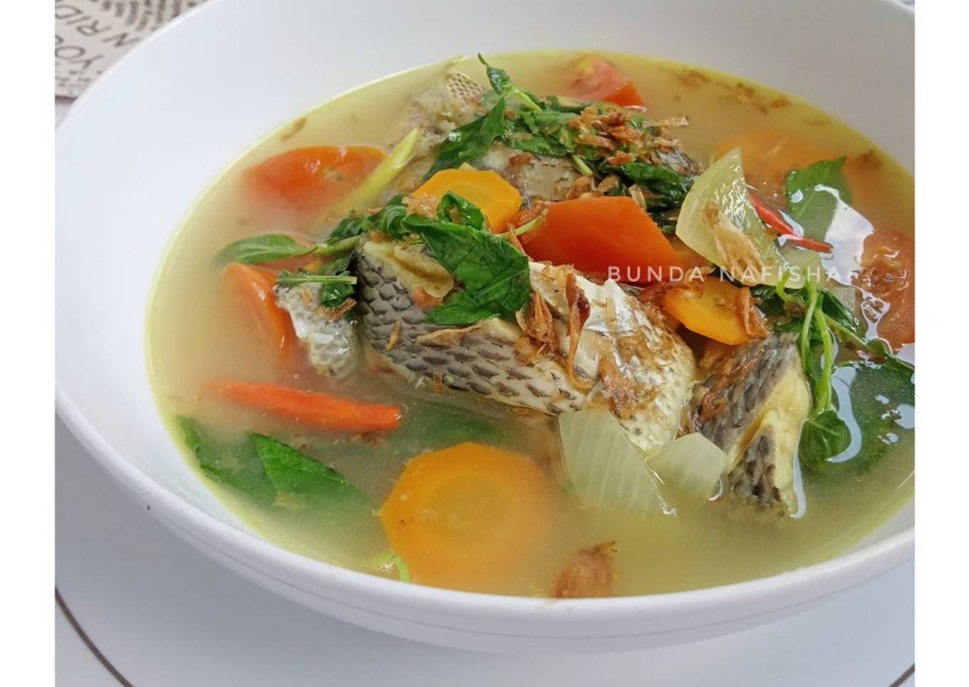 Sup Ikan Kemangi