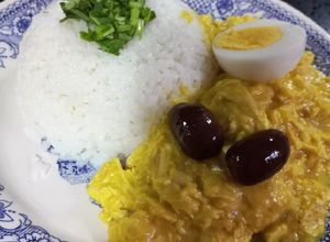 Una foto de Ají de Gallina