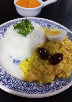Una foto de Ají de Gallina